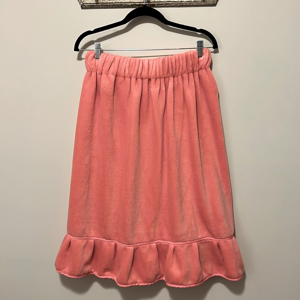 Bella Il Fiore Perfectly Plush Spa Wrap, Coral - Picture 6 of 7